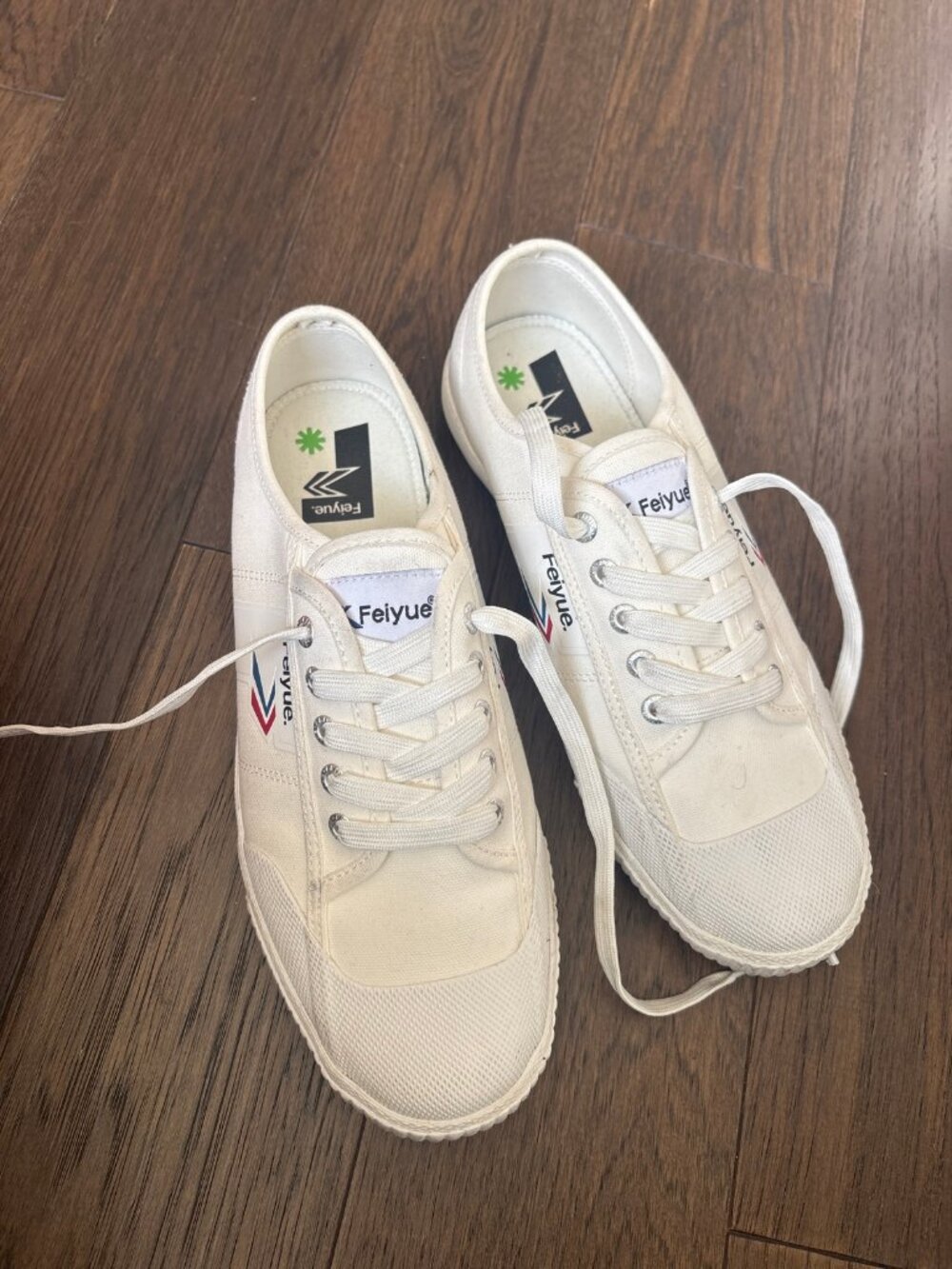 Feiyue 1920 White Canvas Sneakers - US Men's 9 / Women's 11